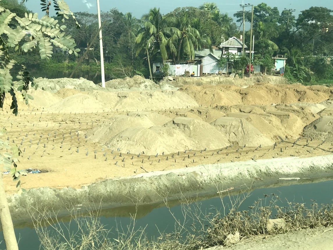 Installing Perforated Vertical Drains